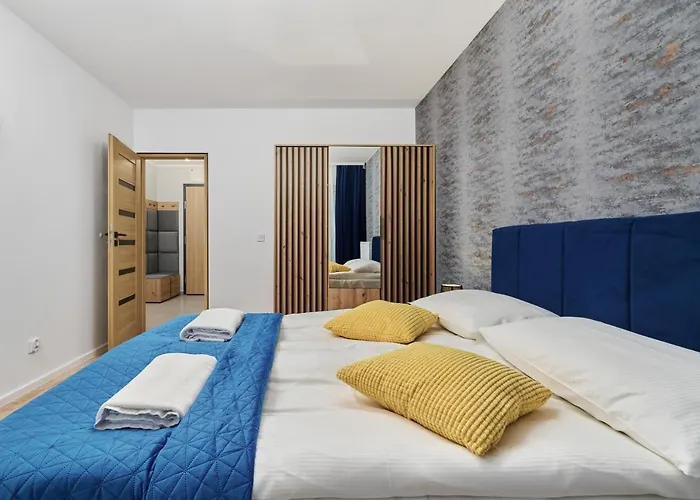 شقة Nowa Manufaktura Krzyki By Renters *